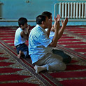 <desc>28.	Wnętrze meczetu, Taszkent, fot: Piotr Pyzol Frąckowiak</desc>