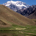 <desc>Aconcagua - laguna Horcones</desc>