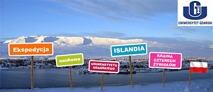 Mapa trasy: ISLANDIA - LATO '98. Z dziennika wyprawy sedymentologicznej